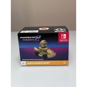 Gold Mario Kart 8 Deluxe McDonalds Happy Meal Toy - New Collectible